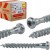Wkręty do łączników ciesielskich 5x50 mm 250 szt. TORX Klimas WKLC
