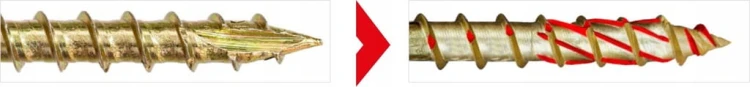 WKRĘTY CIESIELSKIE TALERZOWE DO DREWNA KLIMAS WKCP 5x100 ŁEB TORX 150 SZT