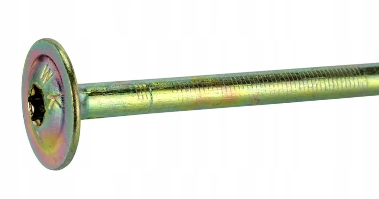WKRĘTY CIESIELSKIE TALERZOWE DO DREWNA KLIMAS WKCP 6x140 ŁEB TORX 100 SZT