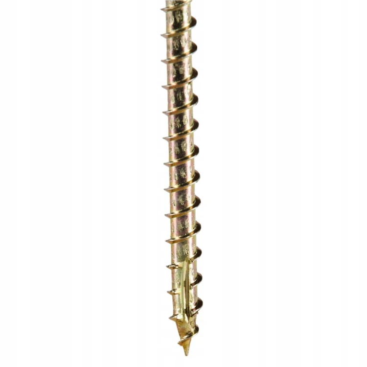 WKRĘTY CIESIELSKIE TALERZOWE DO DREWNA KLIMAS WKCP 6x140 ŁEB TORX 100 SZT