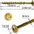 WKRĘTY CIESIELSKIE TALERZOWE DO DREWNA KLIMAS WKCP 6x140 ŁEB TORX 100 SZT