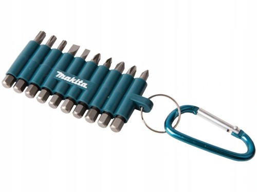 MAKITA Zestaw bitów końcówek wkrętakowych długie 50mm 10 sztuk D-65028