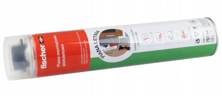 Piana Fischer LETNIA 750ml pianka montażowa pistoletowa poliuretanowa
