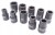 KLUCZE NASADOWE UDAROWE KUTE CR-V 17-41mm 1" Zestaw 10szt. FALON-TECH