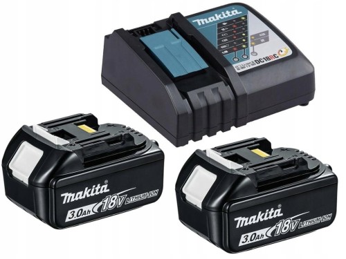 Szybka ładowarka DC18RC + 2 akumulatory BL1830B 3Ah LXT MAKITA ZESTAW