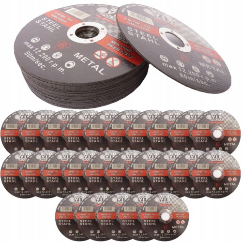 Tarcza tnąca do metalu Inter-Vis IVMIC12510 125x1.0 mm 25 SZTUK