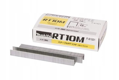 MAKITA F-81521 ZSZYWKI RT10M 10x10mm 2500szt DO DST112