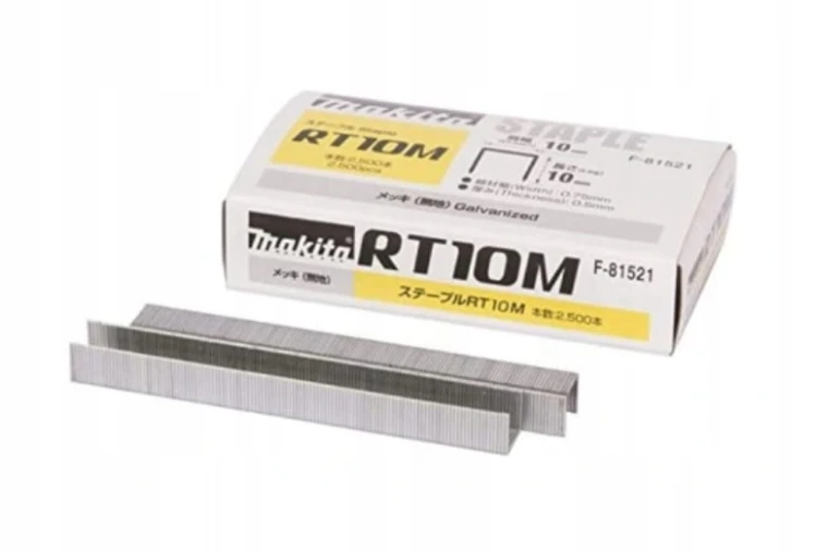 MAKITA F-81521 ZSZYWKI RT10M 10x10mm 2500szt DO DST112