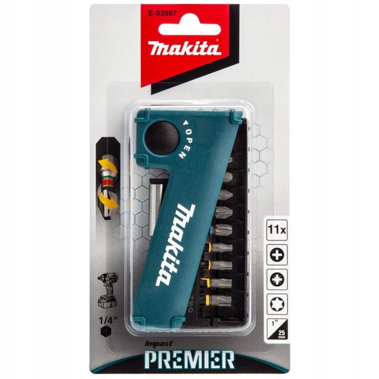 Zestaw bitów Makita E-03567 10 sztuk