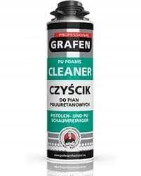 GRAFEN CZYŚCIK ZMYWACZ CLEANER DO PIANY PIANKI MONTAŻOWEJ PISTOLETU 500ml