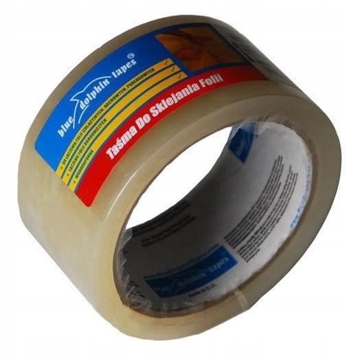 Taśma do klejenia foli izolacyjnych Blue dolphin 50 m x 48 mm