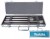 MAKITA Zestaw dłut i szpiców SDS-Max w walizce 4 szt. D-42466