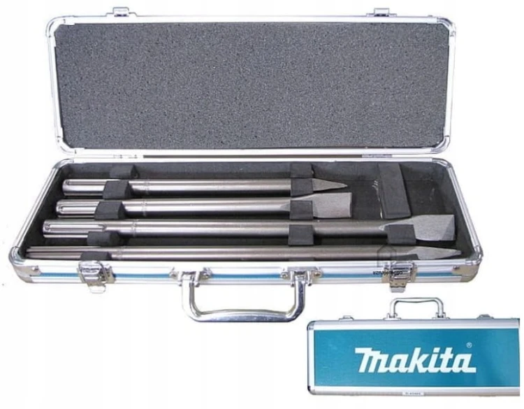 MAKITA Zestaw dłut i szpiców SDS-Max w walizce 4 szt. D-42466