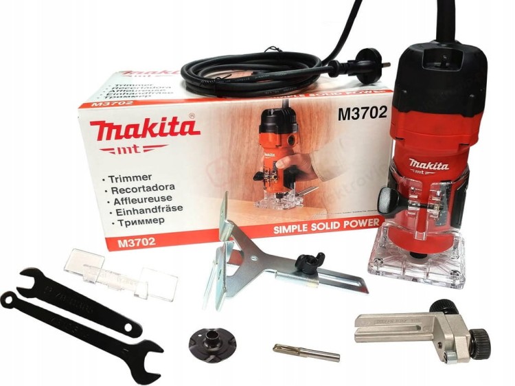 MAKITA Maktec frezarka jednoręczna górnowrzecionowa 530W 6 mm