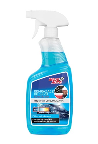 Odmrażacz do Szyb Moje Auto -60°C Atomizer 650ml EXTRA MOCNY