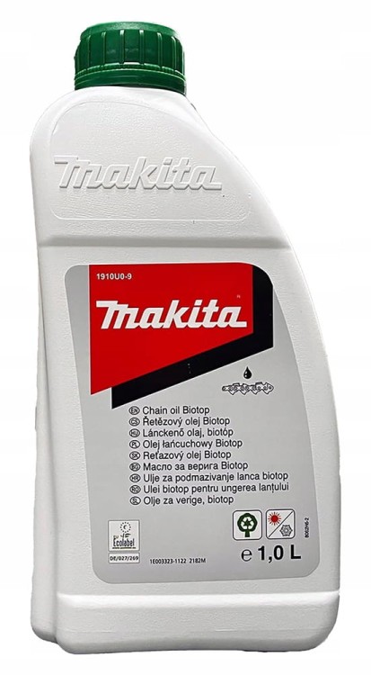 MAKITA OLEJ DO SMAROWANIA ŁAŃCUCHA BIOTOP 1L 1910U0-9