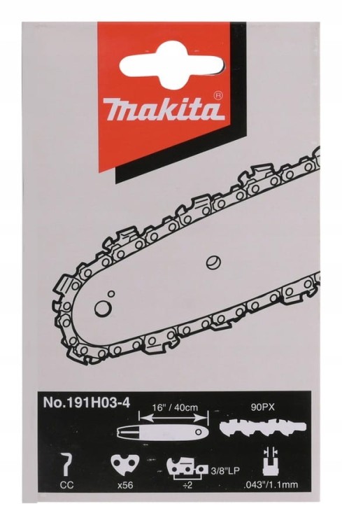 MAKITA Łańcuch tnący 40 cm 3/8" 1,1 mm 56Z do DUC407 UC4041A 191H03-4