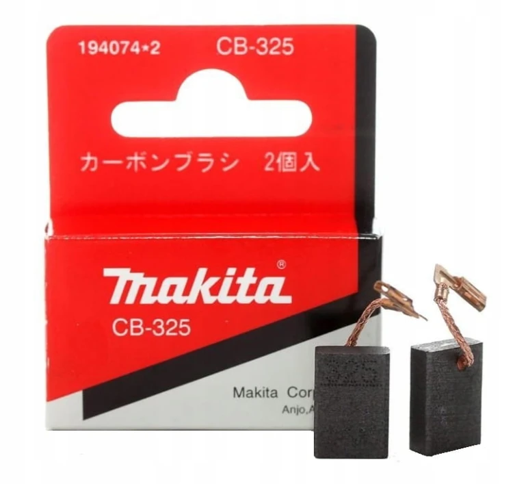 SZCZOTKI WĘGLOWE MAKITA HR2470 HR2630 9558 194074-2 CB-325