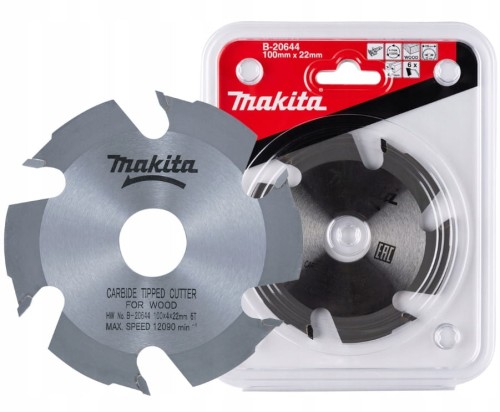 MAKITA B-20644 Tarcza frez do lamelownicy PJ7000 DPJ180 100x4x22mm 6 zębów