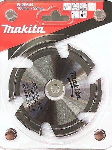 MAKITA B-20644 Tarcza frez do lamelownicy PJ7000 DPJ180 100x4x22mm 6 zębów