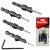 MAKITA Wiertła z pogłębiaczem stożkowym do drewna D-73455 4/2,8/3,2/3,6mm
