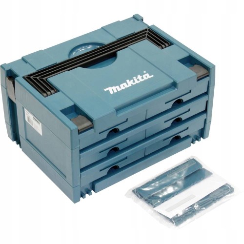 SKRZYNKA WALIZKA MAKPAC ORGANIZER Z SZUFLADAMI 3X2 MAKITA P-84333