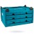 SKRZYNKA WALIZKA MAKPAC ORGANIZER Z SZUFLADAMI 3X2 MAKITA P-84333