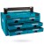 SKRZYNKA WALIZKA MAKPAC ORGANIZER Z SZUFLADAMI 3X2 MAKITA P-84333