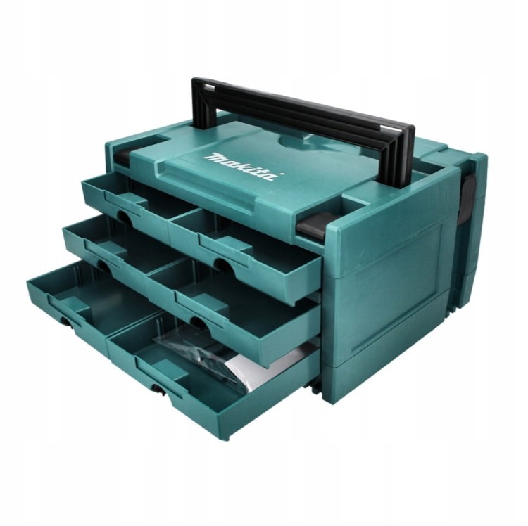 SKRZYNKA WALIZKA MAKPAC ORGANIZER Z SZUFLADAMI 3X2 MAKITA P-84333