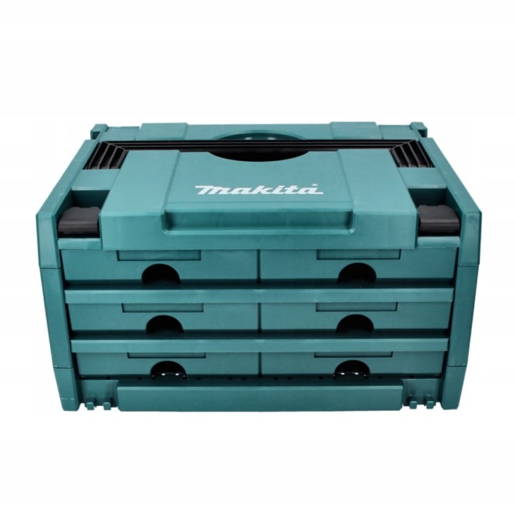 SKRZYNKA WALIZKA MAKPAC ORGANIZER Z SZUFLADAMI 3X2 MAKITA P-84333