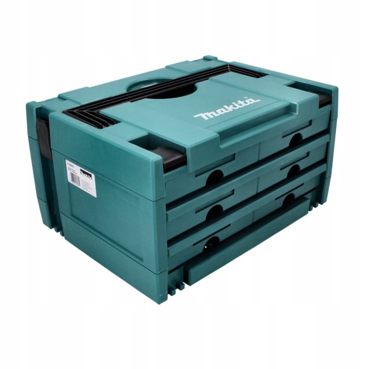 SKRZYNKA WALIZKA MAKPAC ORGANIZER Z SZUFLADAMI 3X2 MAKITA P-84333