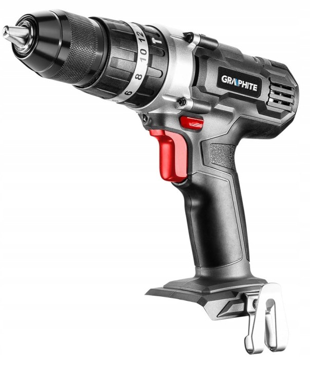 GRAPHITE WIERTARKO WKRĘTARKA Z UDAREM AKUMULATOROWA ENERGY+ 18V 13mm 58G010