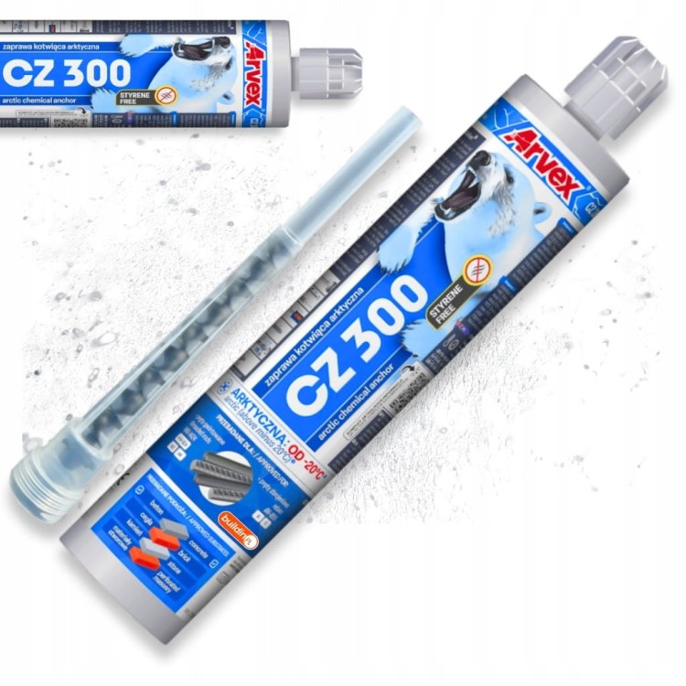 ARVEX KOTWA CHEMICZNA ZIMOWA CZ 300 BEZ STYRENU 300ML ARCTIC CPS DO -20° C