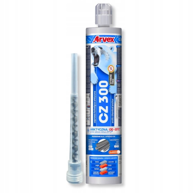 ARVEX KOTWA CHEMICZNA ZIMOWA CZ 300 BEZ STYRENU 300ML ARCTIC CPS DO -20° C