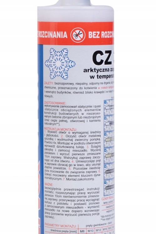 ARVEX KOTWA CHEMICZNA ZIMOWA CZ 300 BEZ STYRENU 300ML ARCTIC CPS DO -20° C