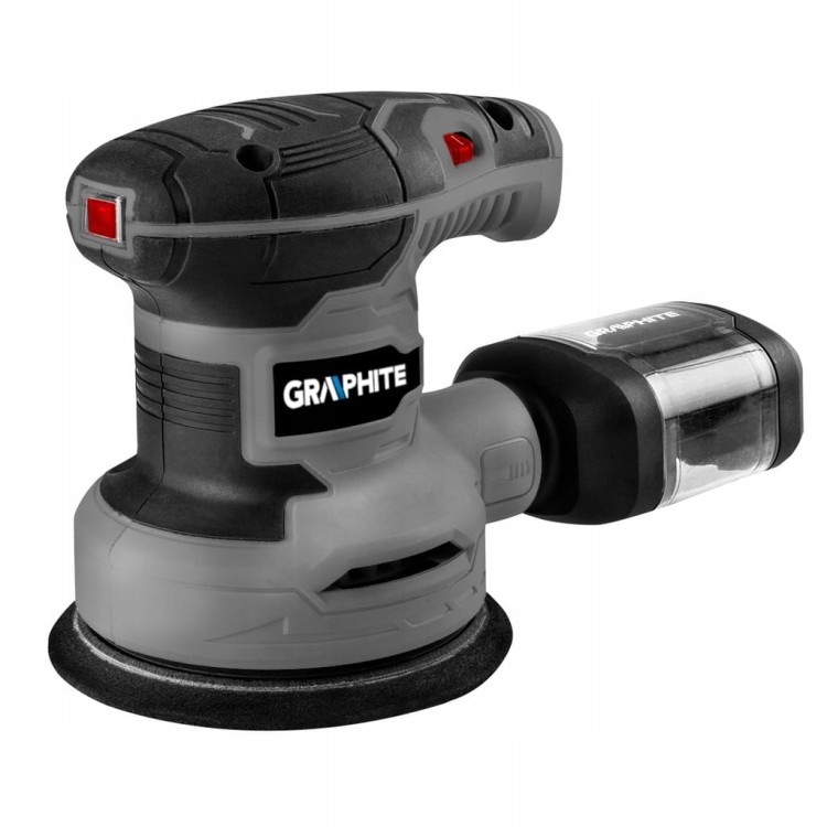 GRAPHITE Szlifierka mimośrodowa 300W 125mm 59G348