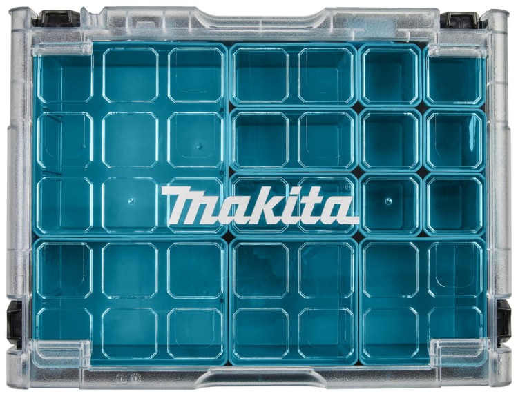 MAKITA Walizka organizer narzędziowy Makpac z 13 pojemnikami 191X80-2