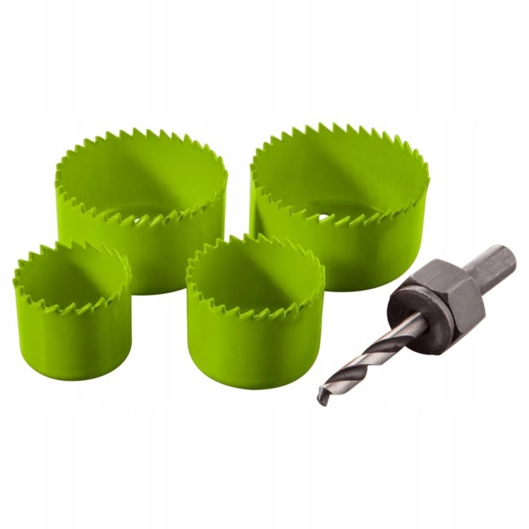 Otwornice zestaw 32-54mm 5 el. do drewna aluminium kompozytu 60H953 VERTO