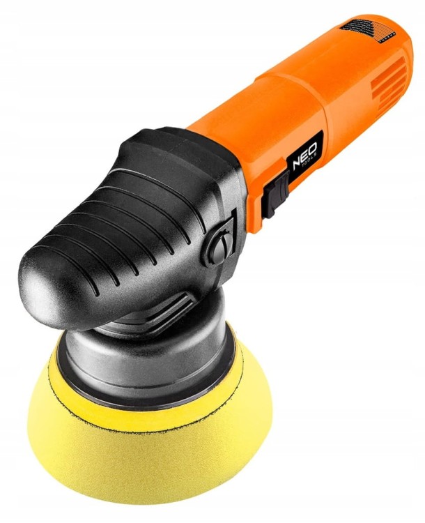 NEO POLERKA SAMOCHODOWA SZLIFIERKA DUAL ACTION 710W 125mm REGULACJA OBR.