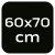 Worki na odpady 60 L, brązowe, 35 mic, 10 szt.