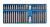 ZESTAW BITÓW KLUCZY IMBUS SPLINE TORX 40 el BITY WALIZKA+ADAPTERY 1/2, 3/8