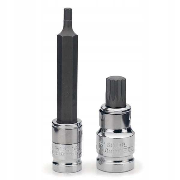 ZESTAW BITÓW KLUCZY IMBUS SPLINE TORX 40 el BITY WALIZKA+ADAPTERY 1/2, 3/8