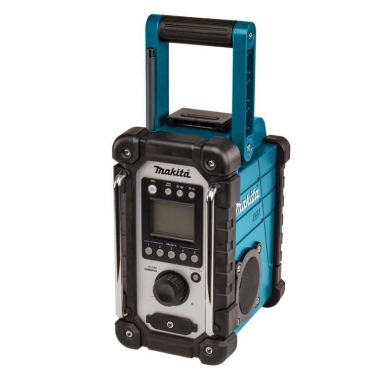 MAKITA Radio budowlane akumulatorowe 18V stereo głośnik + zasilacz DMR116