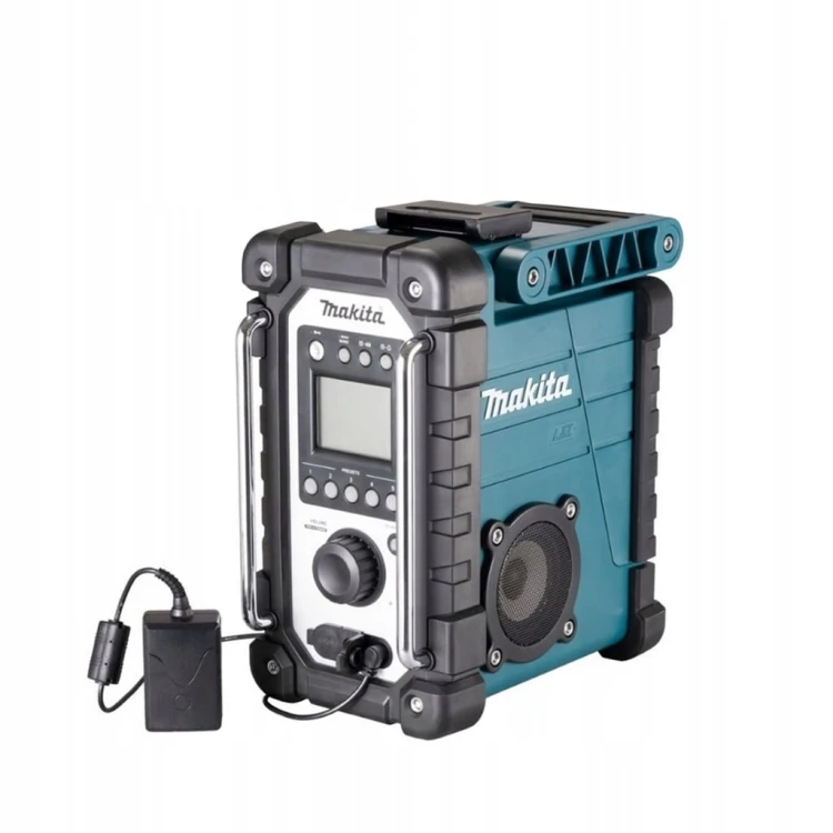 MAKITA Radio budowlane akumulatorowe 18V stereo głośnik + zasilacz DMR116