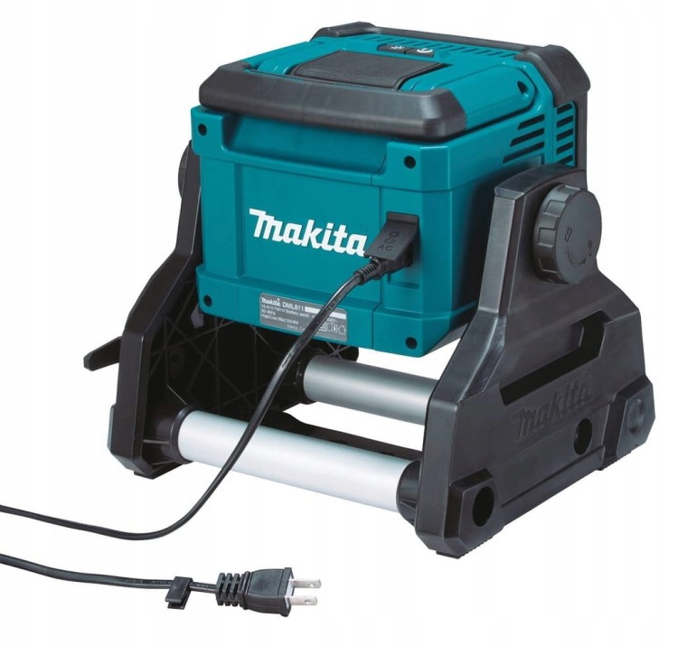 MAKITA DML811 LAMPA BUDOWLANA AKUMULATOROWA HALOGEN LED 14,4V-18V 3000lm