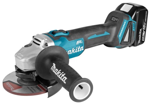 SZLIFIERKA KĄTOWA MAKITA 125MM AKUMULATOR 5,0Ah + ŁADOWARKA 18V DGA504RTJ1