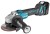 SZLIFIERKA KĄTOWA MAKITA 125MM AKUMULATOR 5,0Ah + ŁADOWARKA 18V DGA504RTJ1