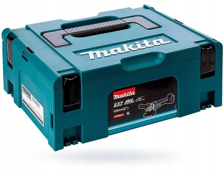 SZLIFIERKA KĄTOWA MAKITA 125MM AKUMULATOR 5,0Ah + ŁADOWARKA 18V DGA504RTJ1