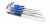 KLUCZE IMBUSOWE "L" Z KULKĄ IMBUSY HEX KRÓTKIE CrV 1-10 mm 9 SZTUK