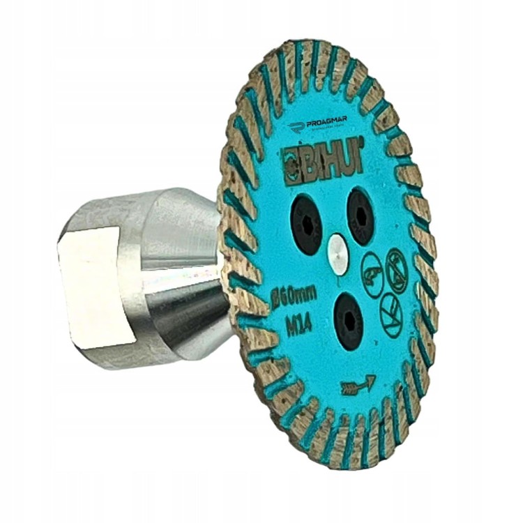 BIHUI TARCZA DIAMENTOWA GLAZURNICZA DO PODCINANIA PŁYTEK MARMURU 60MM M14